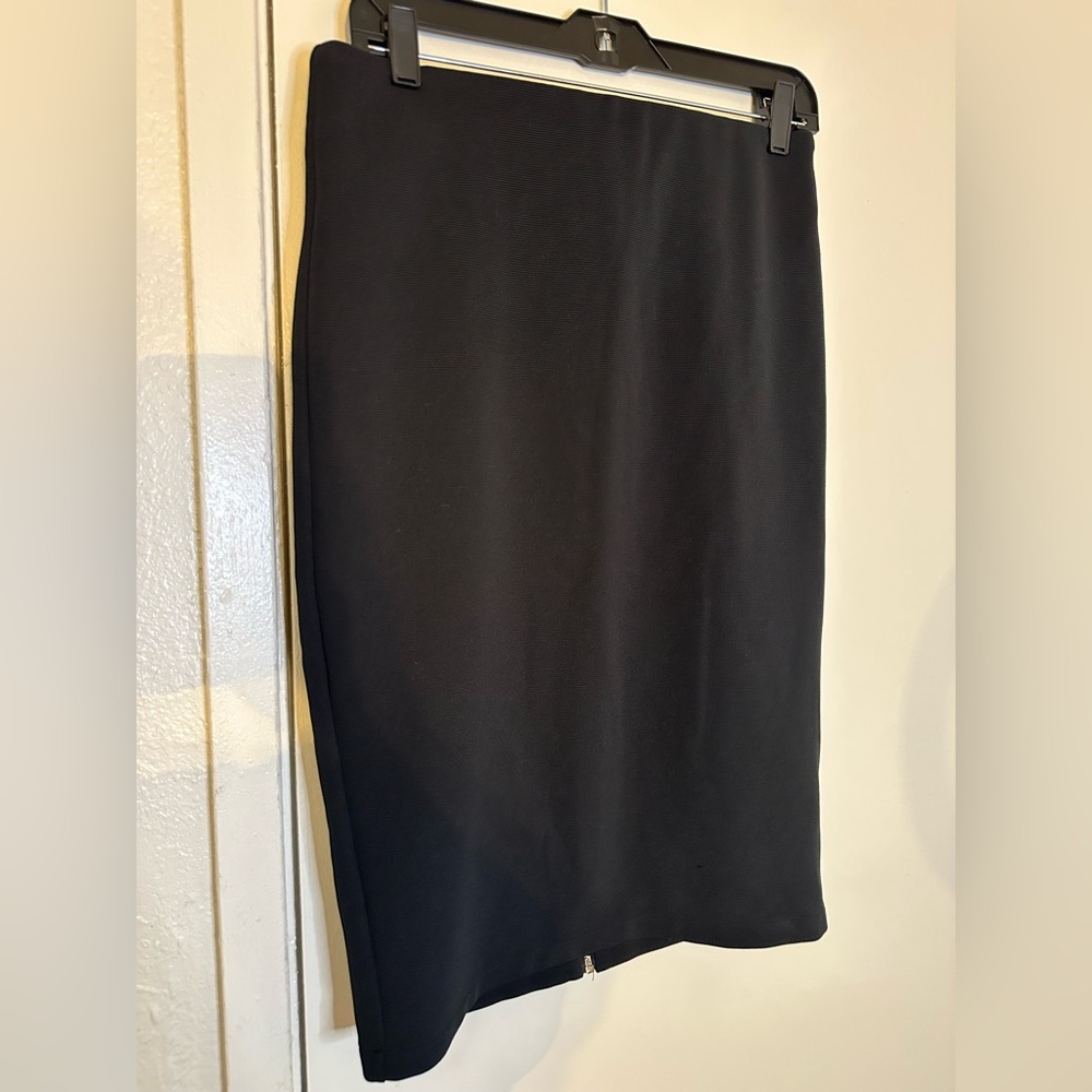 Philosophy Classic Black Pencil Skirt